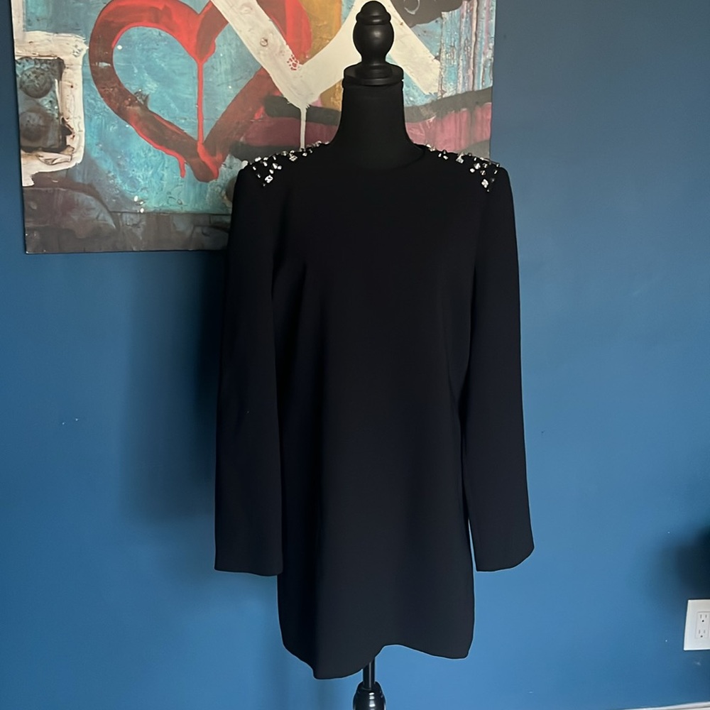 Zara Embellished Shift Dress